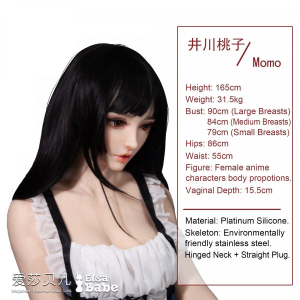 ElsaBabe 160-165 CM Platinum Silicone Sex Doll Igawa Momo - Image 5