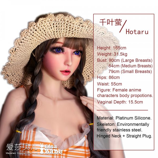 ElsaBabe 160-165 CM Platinum Silicone Sex Doll Chiba Hotaru - Image 5