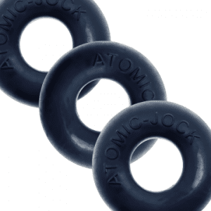 Oxballs Ringer - Cockring 3 Piece Set - Night Black