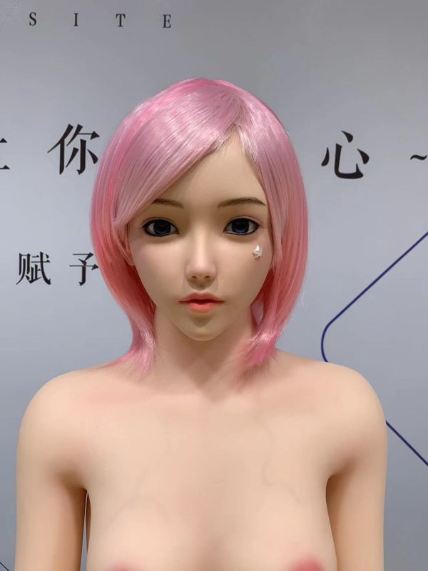 In Stock Bezlya 155 CM Silicone Head with TPE Body Coral - Image 28
