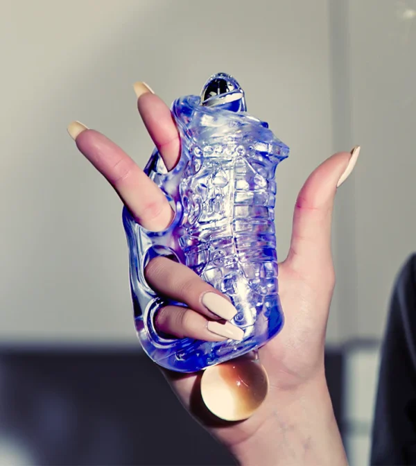 Fleshlight Fleshskins Blue Ice with Case - Image 3