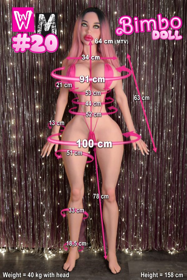 WM 158 cm BimboDoll Head #496 - Image 28